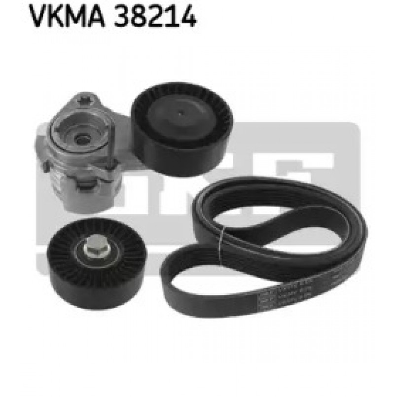 VKMA 38214 SKF Комплект доріжкового ремня
